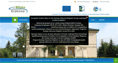 Desktop Screenshot of bliskokrakowa.pl