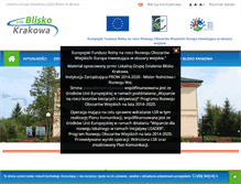 Tablet Screenshot of bliskokrakowa.pl
